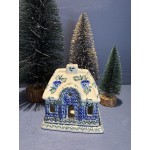 A07 Bunzlau Kersthuisje Waxinelichthouder 2273 Waxinelichthouder A07 Bunzlau Kersthuisje Waxinelichthouder 2273 Waxinelichthouder